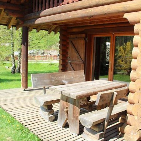 לה ברסה L'Ours Noir Chalet En Rondins מראה חיצוני תמונה