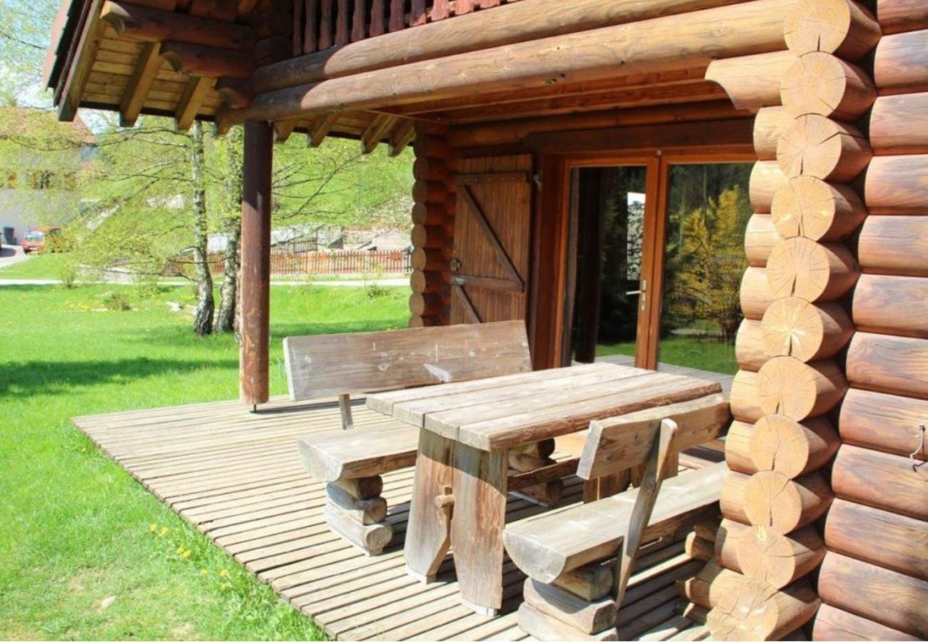 לה ברסה L'Ours Noir Chalet En Rondins מראה חיצוני תמונה