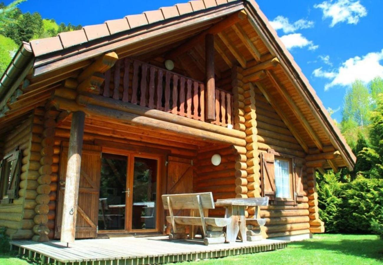 לה ברסה L'Ours Noir Chalet En Rondins מראה חיצוני תמונה