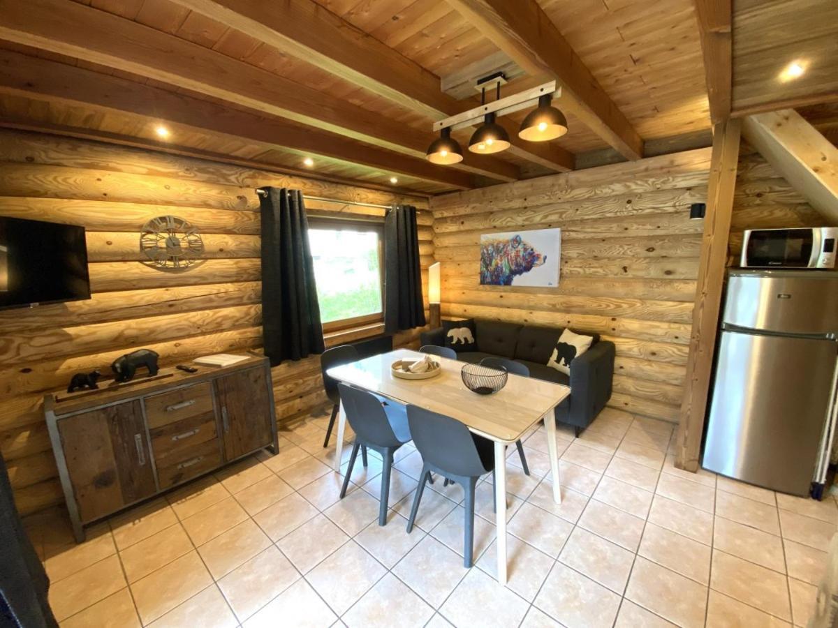 לה ברסה L'Ours Noir Chalet En Rondins מראה חיצוני תמונה