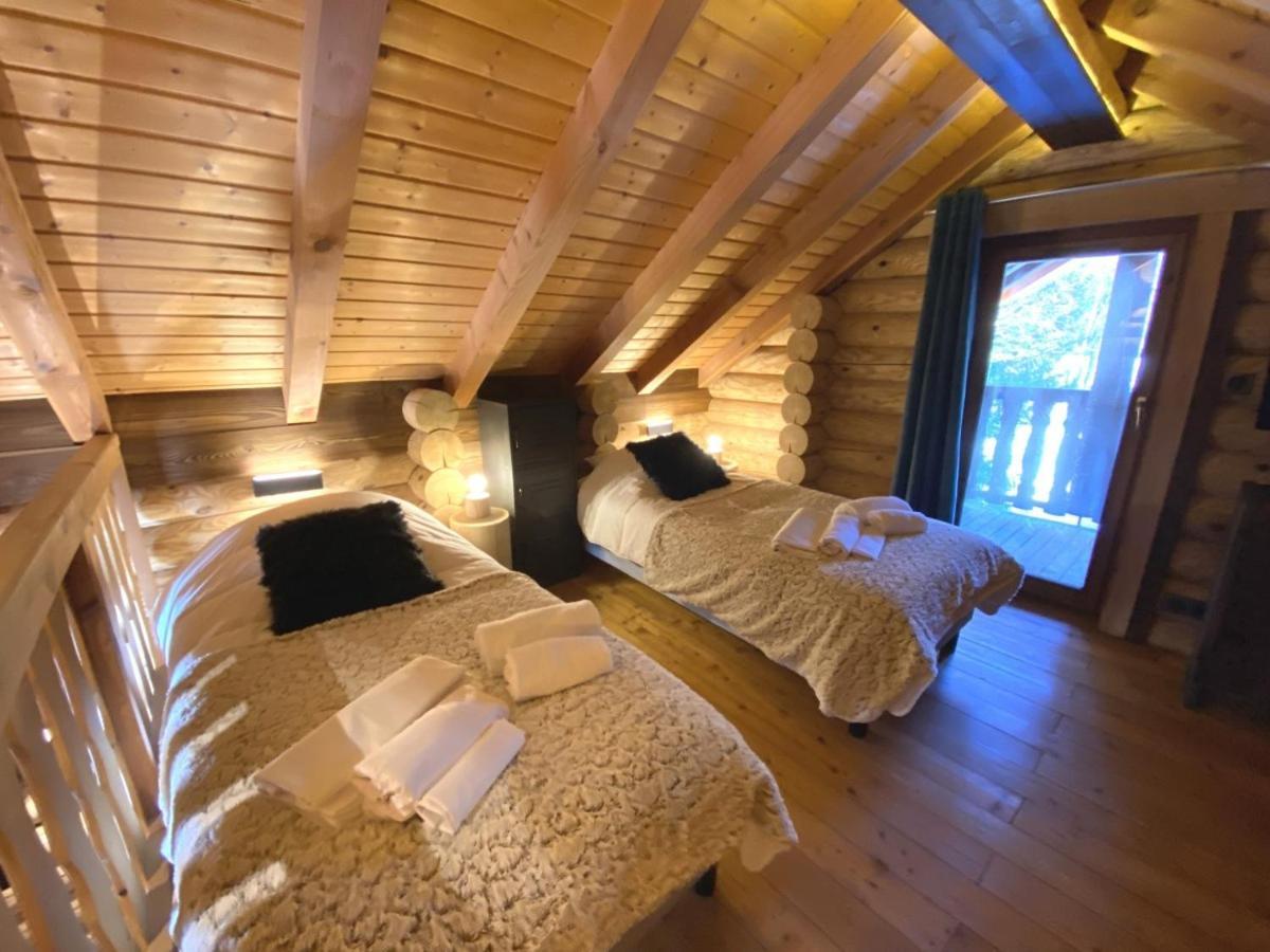 לה ברסה L'Ours Noir Chalet En Rondins מראה חיצוני תמונה