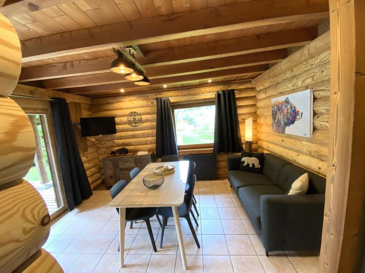 לה ברסה L'Ours Noir Chalet En Rondins מראה חיצוני תמונה