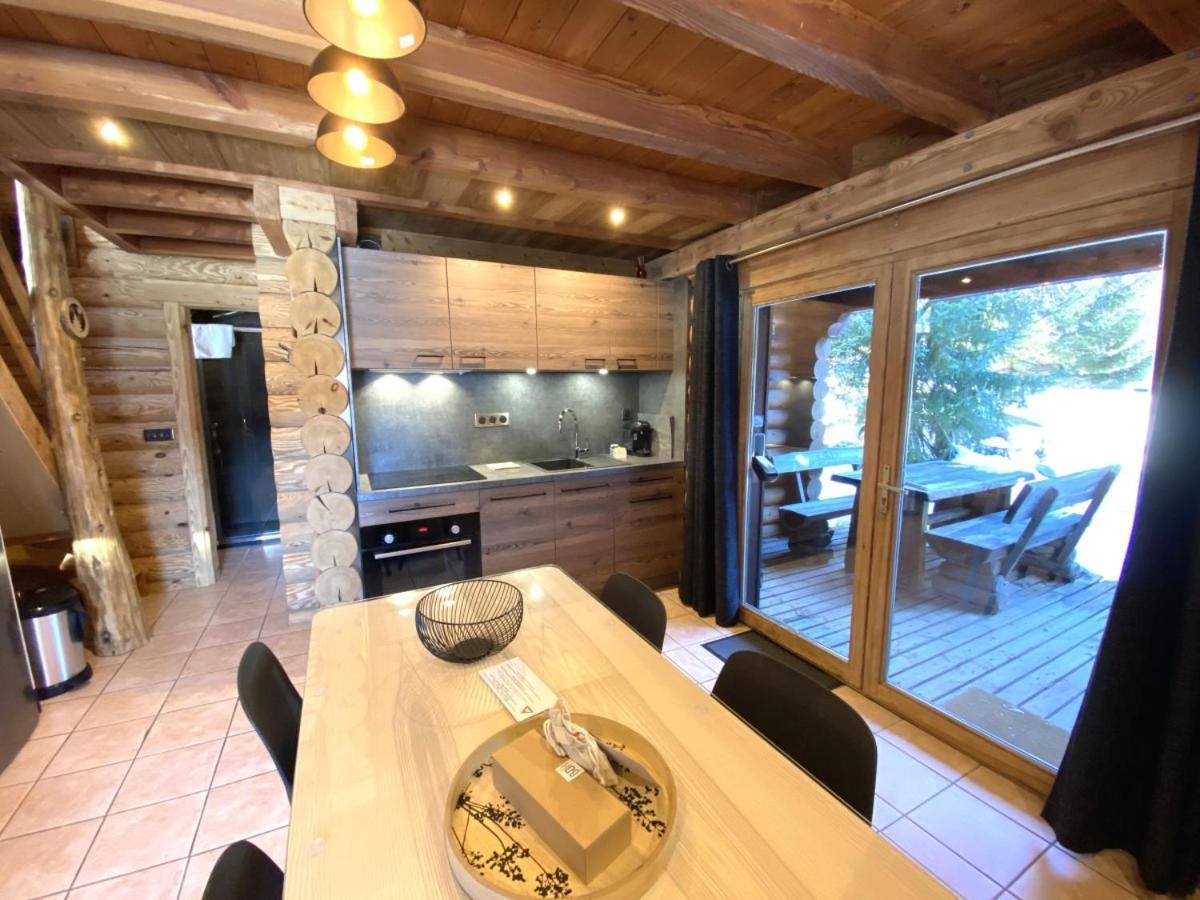 לה ברסה L'Ours Noir Chalet En Rondins מראה חיצוני תמונה
