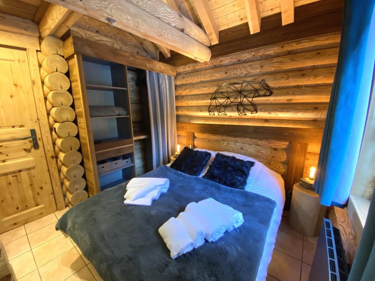 לה ברסה L'Ours Noir Chalet En Rondins מראה חיצוני תמונה